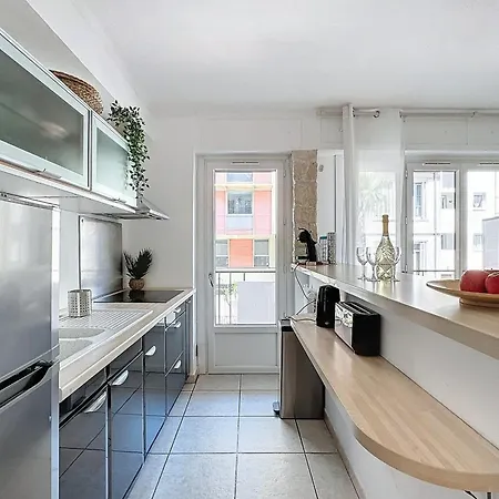 Les Mimosas - Ideal Congress - For 4 People In Cannes